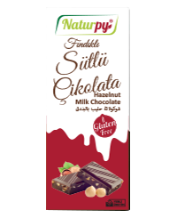| Naturpy Hazelnut Milk Chocolate |
Gluten Free 100 g
