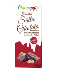 | Naturpy Hazelnut Milk Chocolate |
Gluten Free 100 g