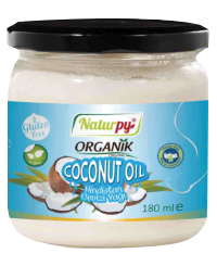 | Naturpy Organic Coconut
Oil | Gluten Free 180 ml