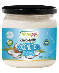 | Naturpy Organic Coconut
Oil | Gluten Free 180 ml