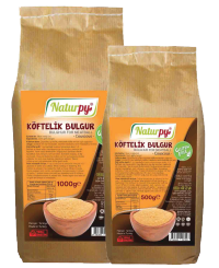 | Naturpy Bulgur for Meatballs |
Gluten Free 500 g - 1000 g