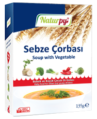| Naturpy Sebze Çorbası |
135 g