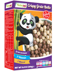 | Naturpy Crispy Cereal Balls |
Gluten Free 250 g