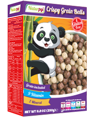 | Naturpy Crispy Cereal Balls |
Gluten Free 250 g