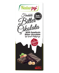 | Naturpy Hazelnut Dark Chocolate |
Gluten Free 100 g