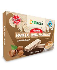 | Dr. Gluten Hazelnut Wafer |
Gluten Free 100g