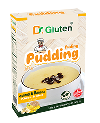 | Dr. Gluten Pudding with Banana &
Quinoa | Gluten Free 224 g