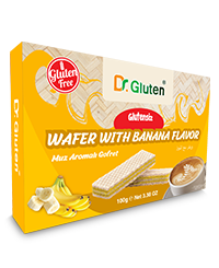 | Dr. Gluten Wafer With Banana
Flawor | Gluten Free 100g