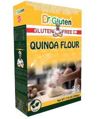 | Dr. Gluten Quinoa Flour |
Gluten-Free 500 g